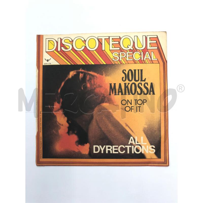 45/G VINILE SOUL MAKOSSA ON TOP OF IT | Mercatino dell'Usato Roma somalia 2