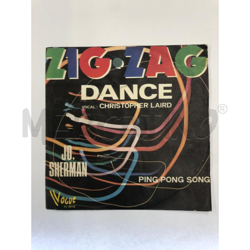 45/G VINILE ZIG ZAG DANCE PING PONG SONG | Mercatino dell'Usato Roma somalia 1