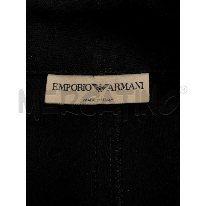 ABITO DONNA EMPORIO ARMANI NERO FIORI PLISSE | Mercatino dell'Usato Roma somalia 5