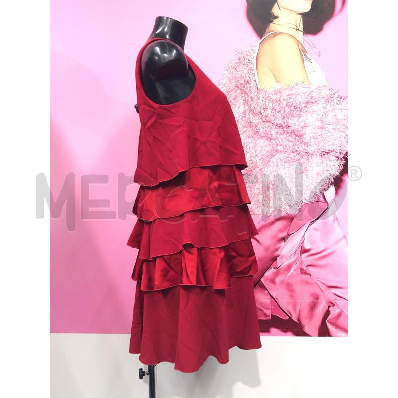 ABITO DONNA EMPORIO ARMANI ROSSO BALZE RASO | Mercatino dell'Usato Roma somalia 3