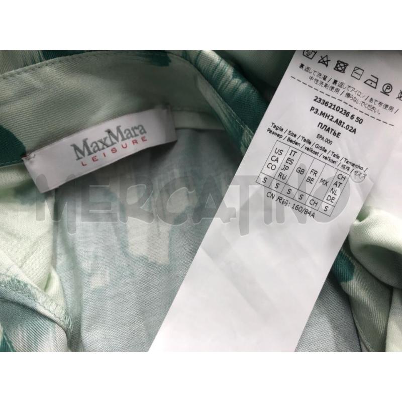 ABITO DONNA MAXMARA LEISURE VERDE SFUMATURE | Mercatino dell'Usato Roma somalia 5