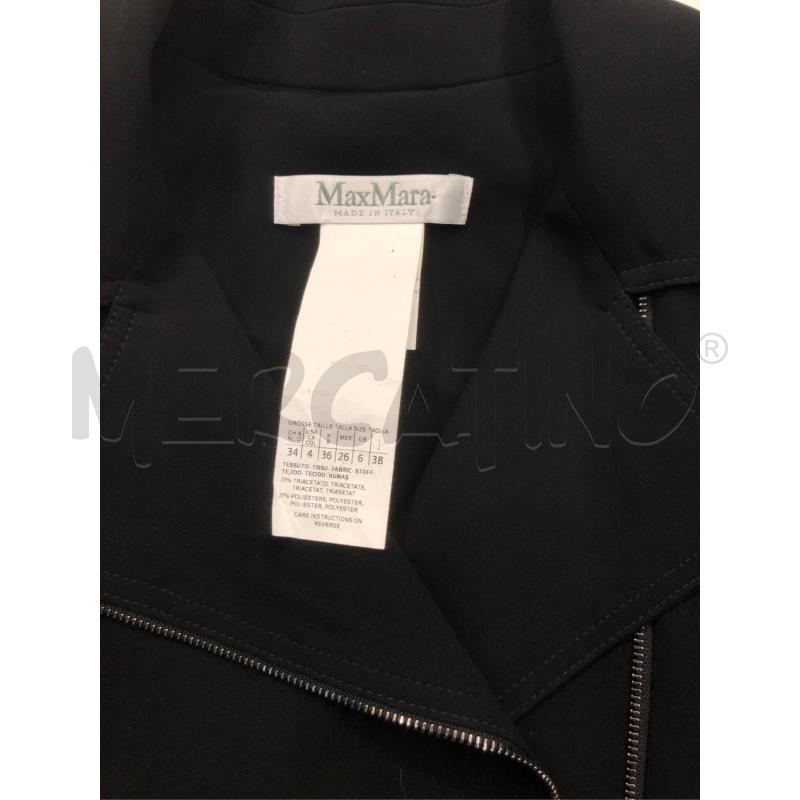 ABITO DONNA MAXMARA NERO ZIP LATERALE SMANIC | Mercatino dell'Usato Roma somalia 4