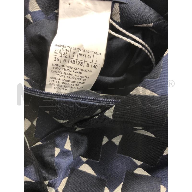 ABITO DONNA S.E. MAXMARA BLU ROSA ROMBI | Mercatino dell'Usato Roma somalia 5