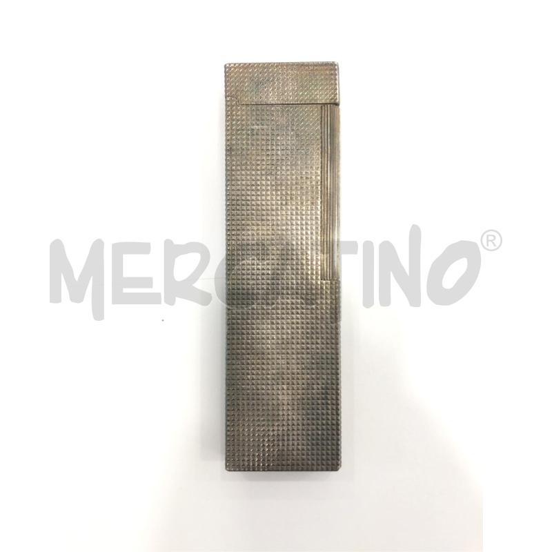 ACCENDINO TAVOLO DUPONT CROMATO DECRO GEOMETRICO | Mercatino dell'Usato Roma somalia 1