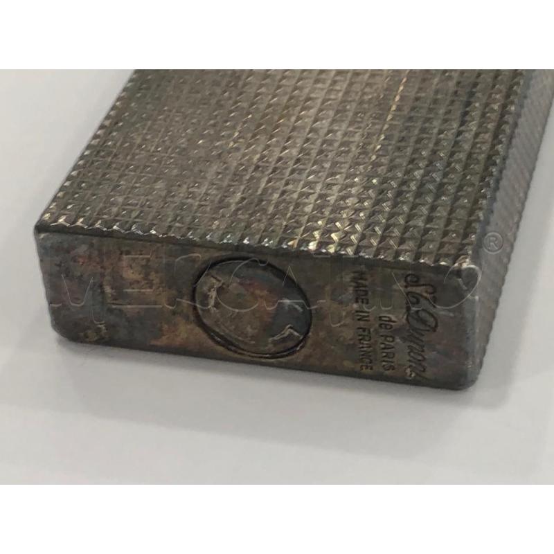 ACCENDINO TAVOLO DUPONT CROMATO DECRO GEOMETRICO | Mercatino dell'Usato Roma somalia 3