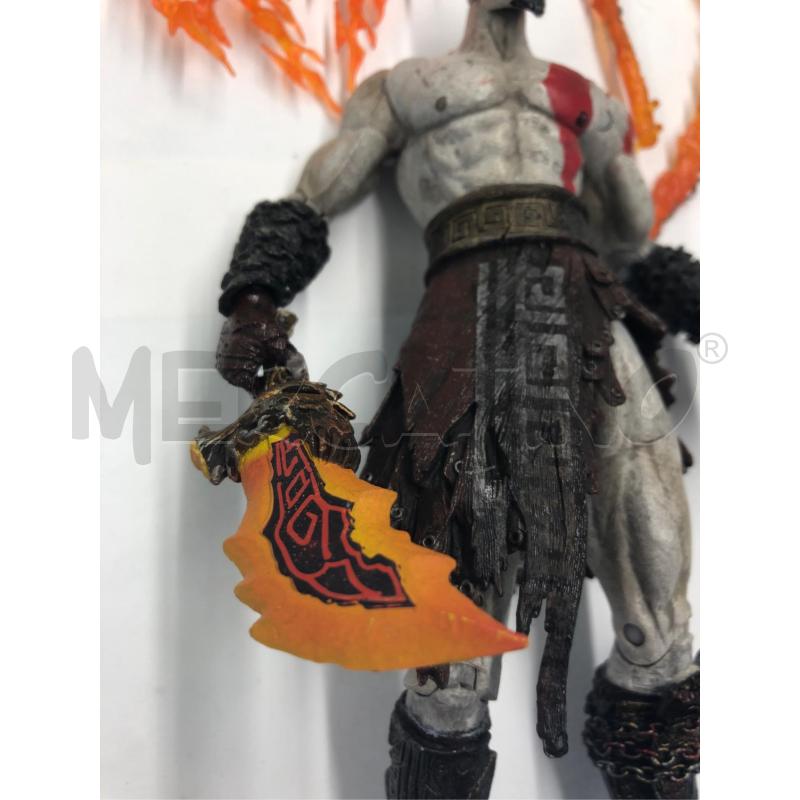 ACTION FIGURE KRATOS GOD OF WAR NECA + FIAMME | Mercatino dell'Usato Roma somalia 3