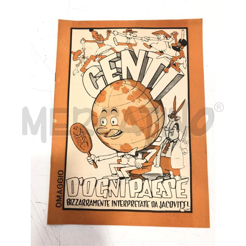 ALBUM FIGURINE GENTI D'OGNI PAESE JACOVITTI VUOTO | Mercatino dell'Usato Roma somalia 1