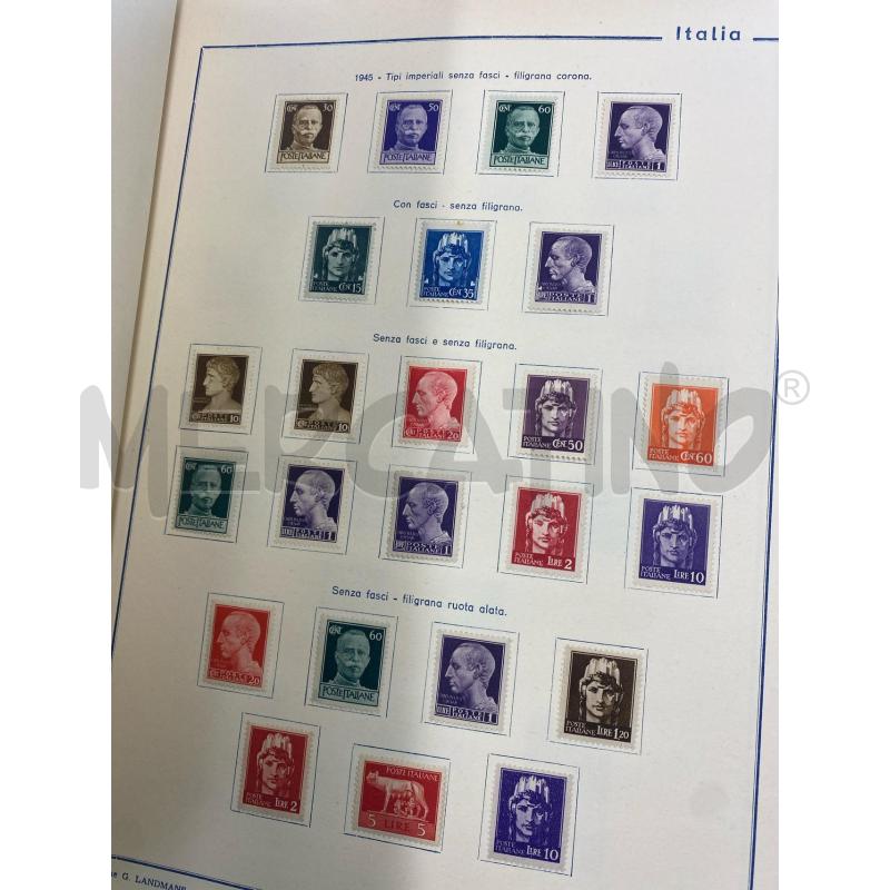 ALBUM FRANCOBOLLI REGNO CON SERIE CONGRESSO 1922 | Mercatino dell'Usato Roma somalia 4