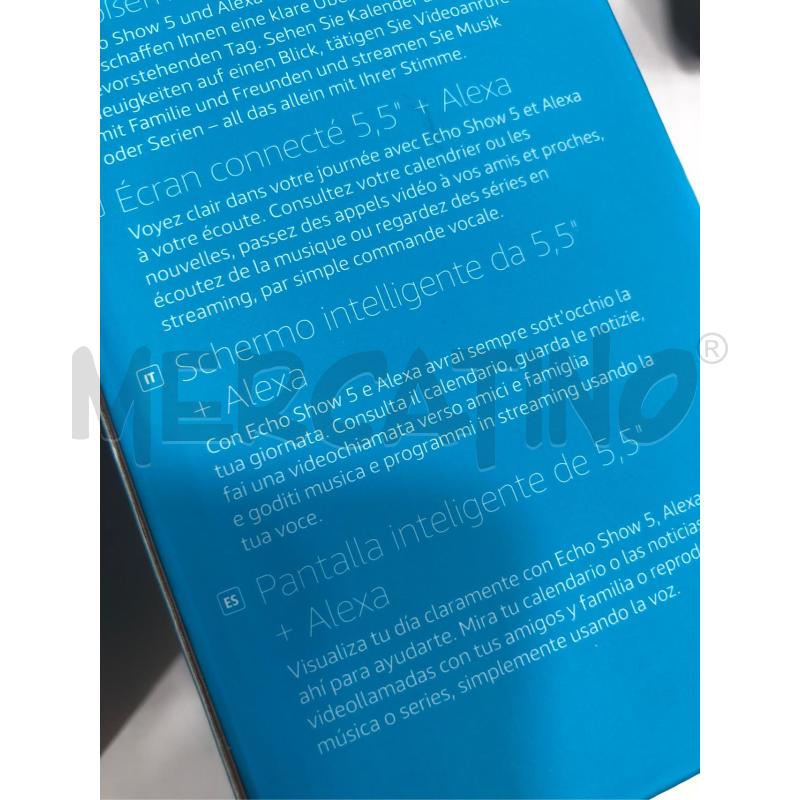 AMAZON ALEXA ECHO SHOX 5 | Mercatino dell'Usato Roma somalia 3