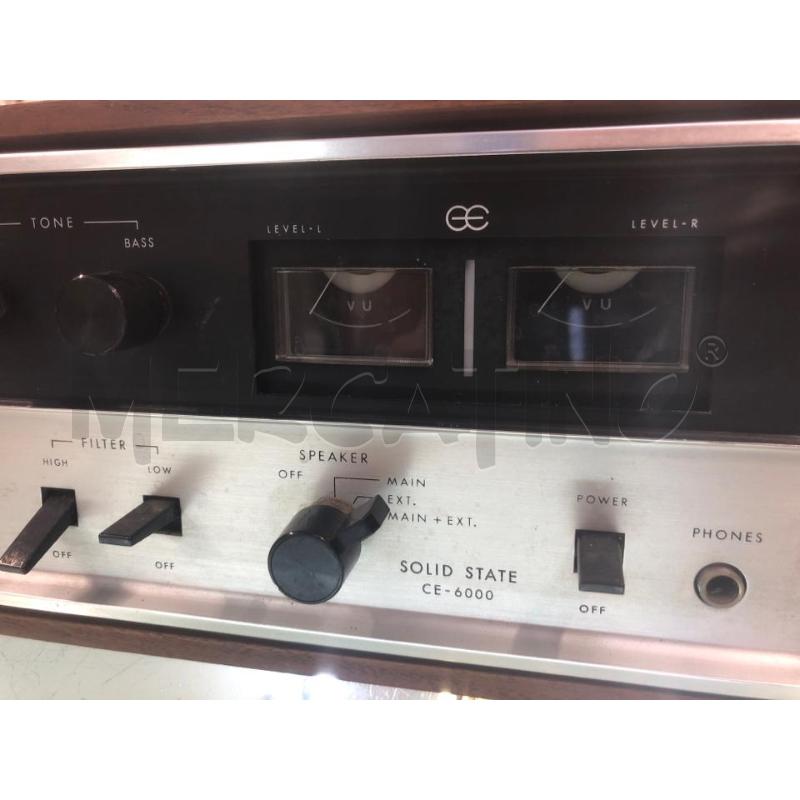 AMPLIFICATORE HIFI SOLID STATE CE 6000+ACC L | Mercatino dell'Usato Roma somalia 3