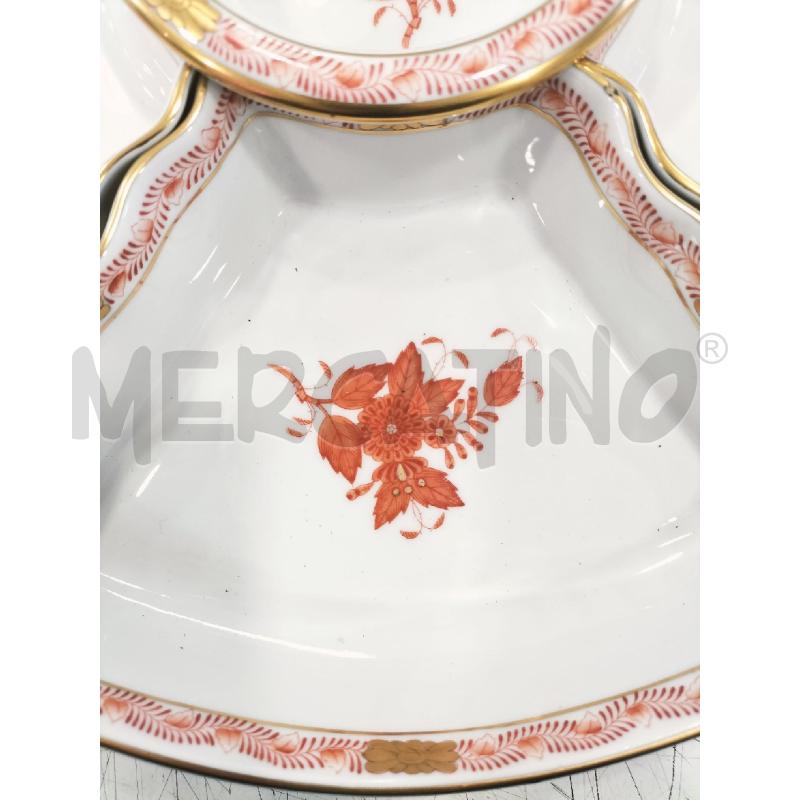 ANTIPASTIERA HEREND ARANCIO | Mercatino dell'Usato Roma somalia 2