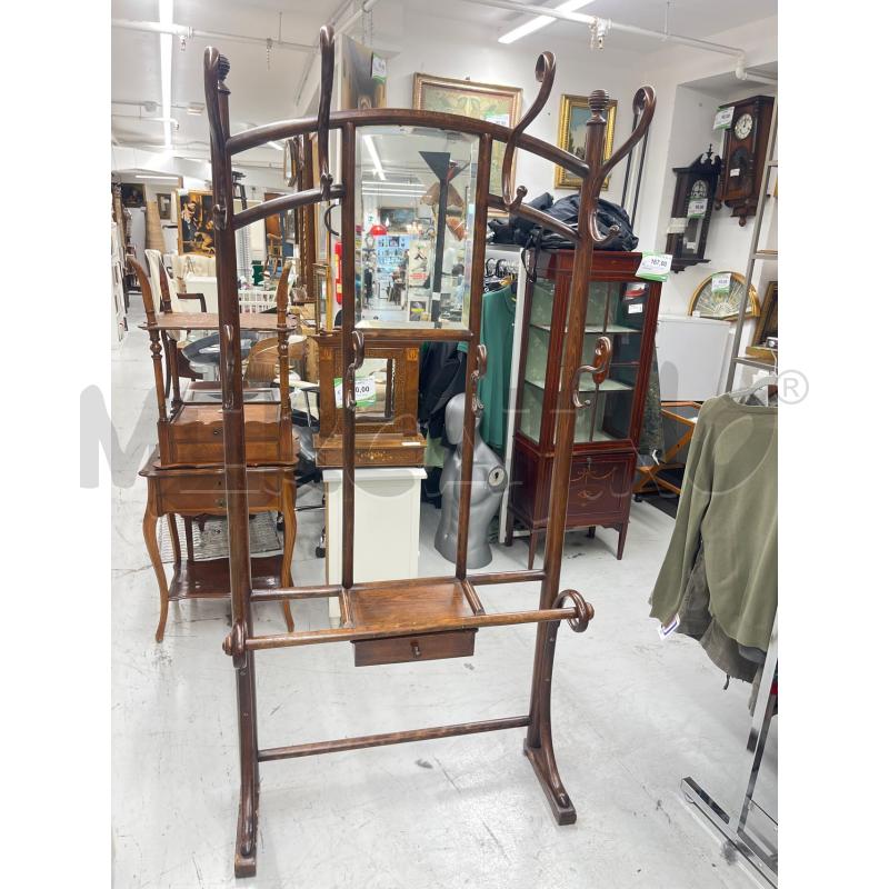 ATTACCA PANNI  THONET 1 CASS SPECCHIO  | Mercatino dell'Usato Roma somalia 1
