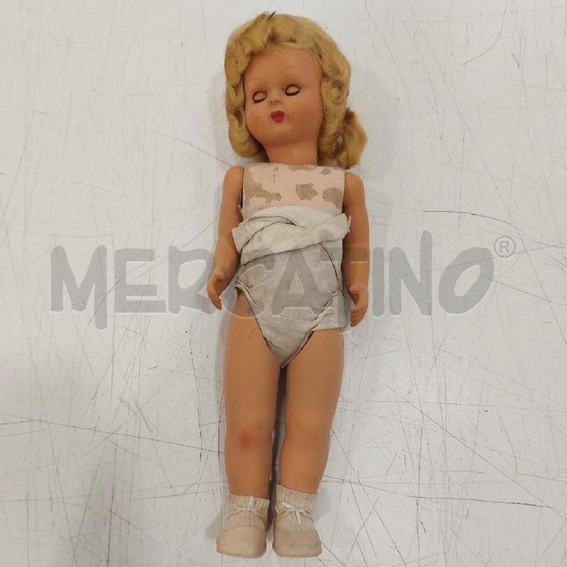 BAMBOLA FURGA BIONDA 33CM CON DIFETTI | Mercatino dell'Usato Roma somalia 1