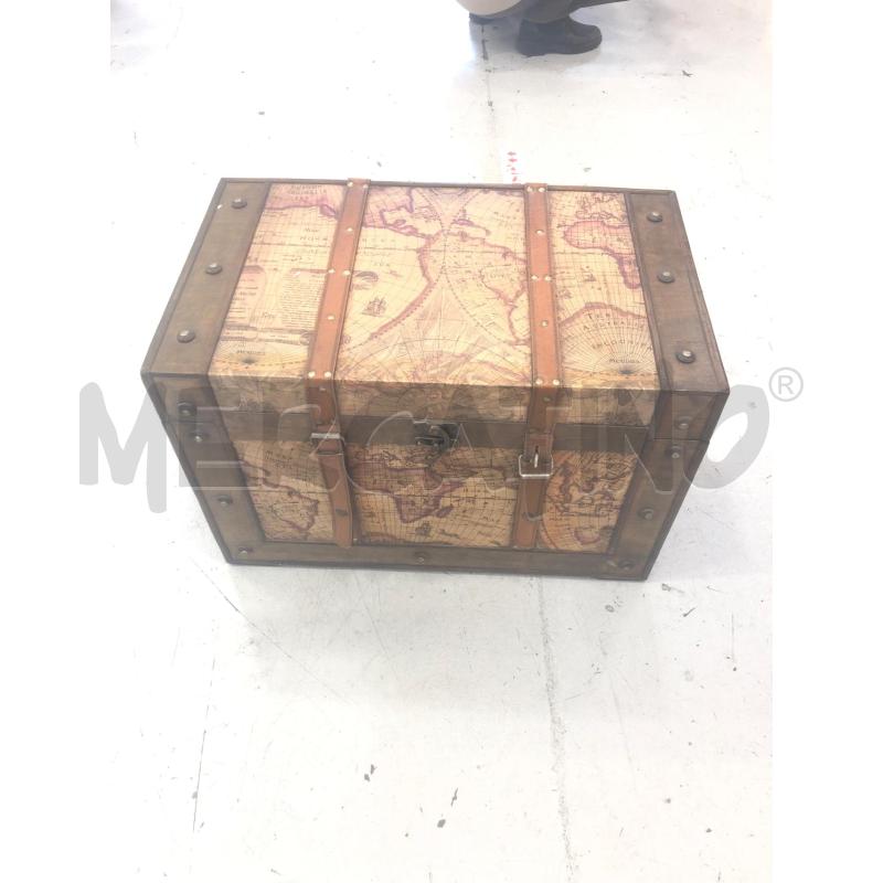 BAULE  MONDO MARRONE | Mercatino dell'Usato Roma somalia 1