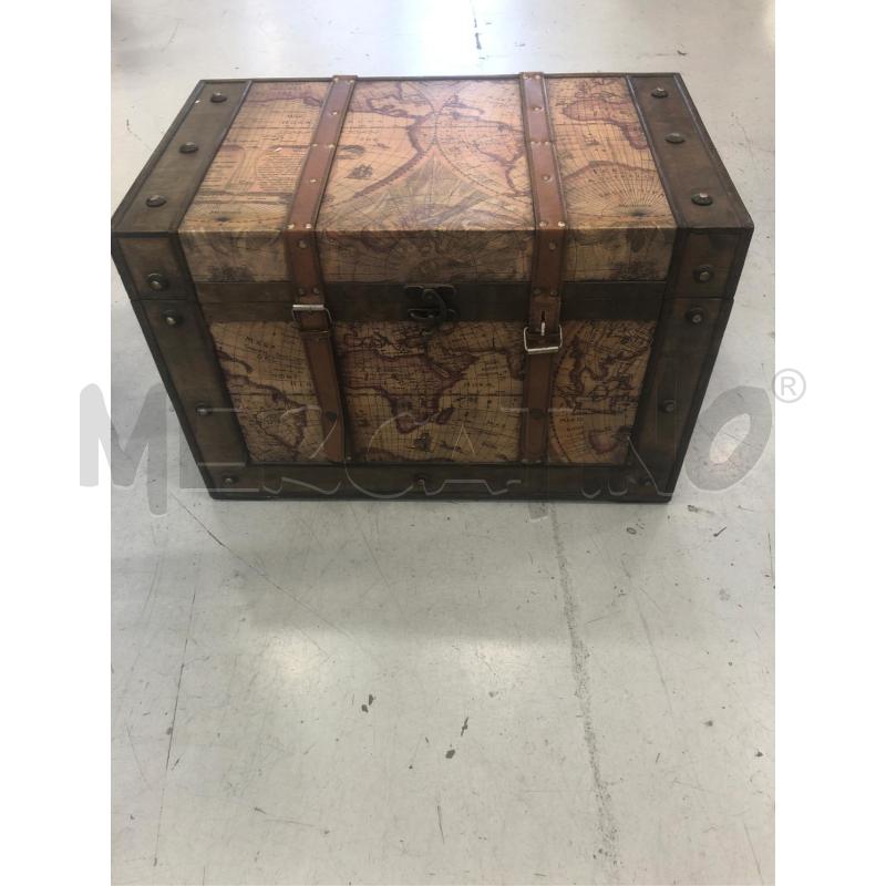 BAULE  MONDO MARRONE | Mercatino dell'Usato Roma somalia 2