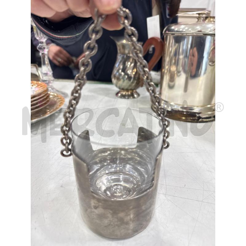 BICCHIERE GUCCI SILVER PLATE VINTAGE | Mercatino dell'Usato Roma somalia 2