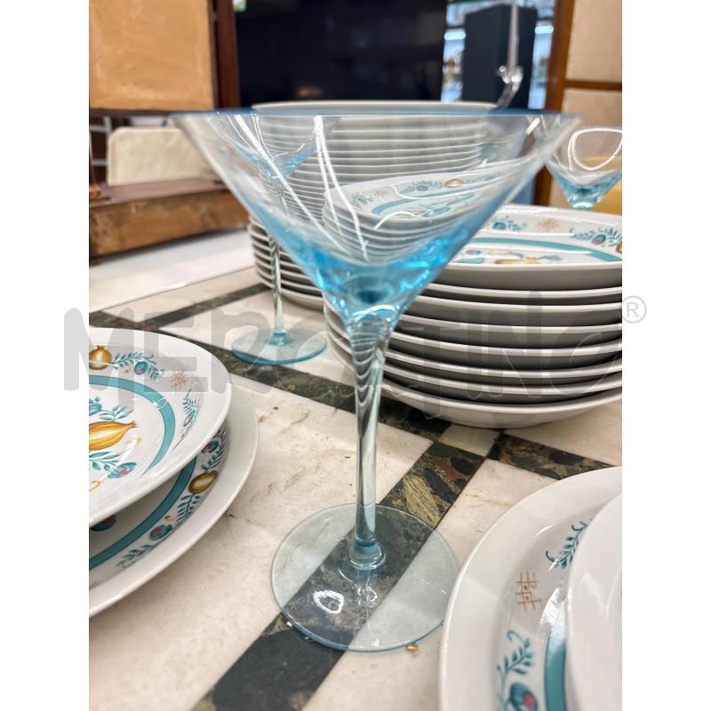 BICCHIERI MARTINI LA MURRINA 6PZ + CARAFFA | Mercatino dell'Usato Roma somalia 3