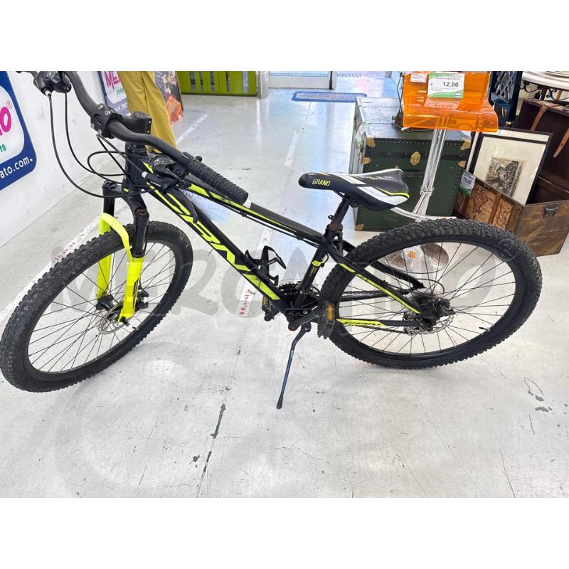 BICICLETTA CRN NERA/GIA FLUO  | Mercatino dell'Usato Roma somalia 1