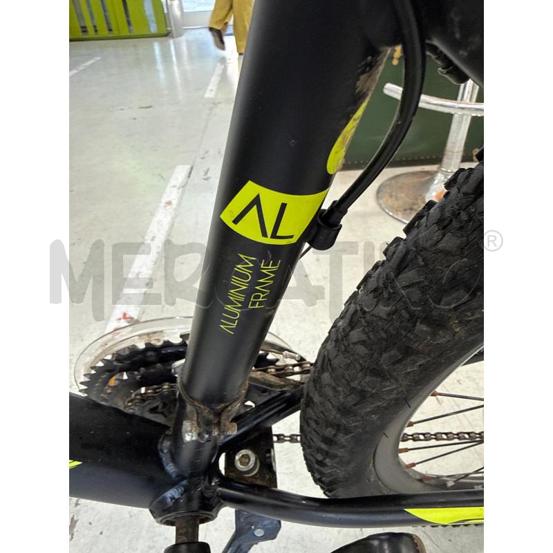BICICLETTA CRN NERA/GIA FLUO  | Mercatino dell'Usato Roma somalia 3