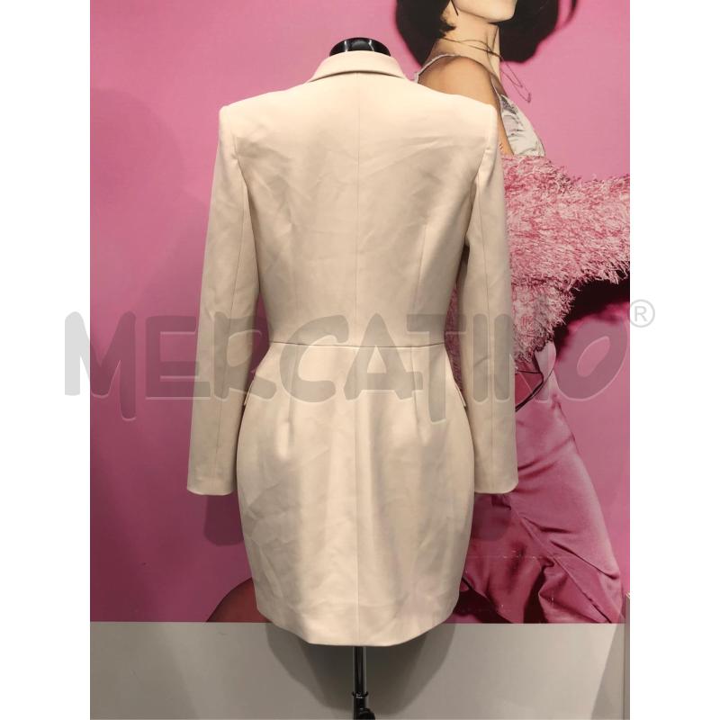 BLAZER/VESTITO DONNA ELISABETTA FRANCHI BEIGE DOPPIO PETTO  | Mercatino dell'Usato Roma somalia 2