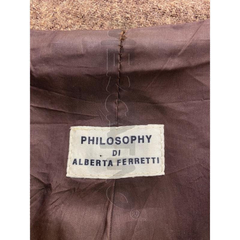 BLAZER DONNA ALBERTA FERRETTI MARRONE  | Mercatino dell'Usato Roma somalia 4