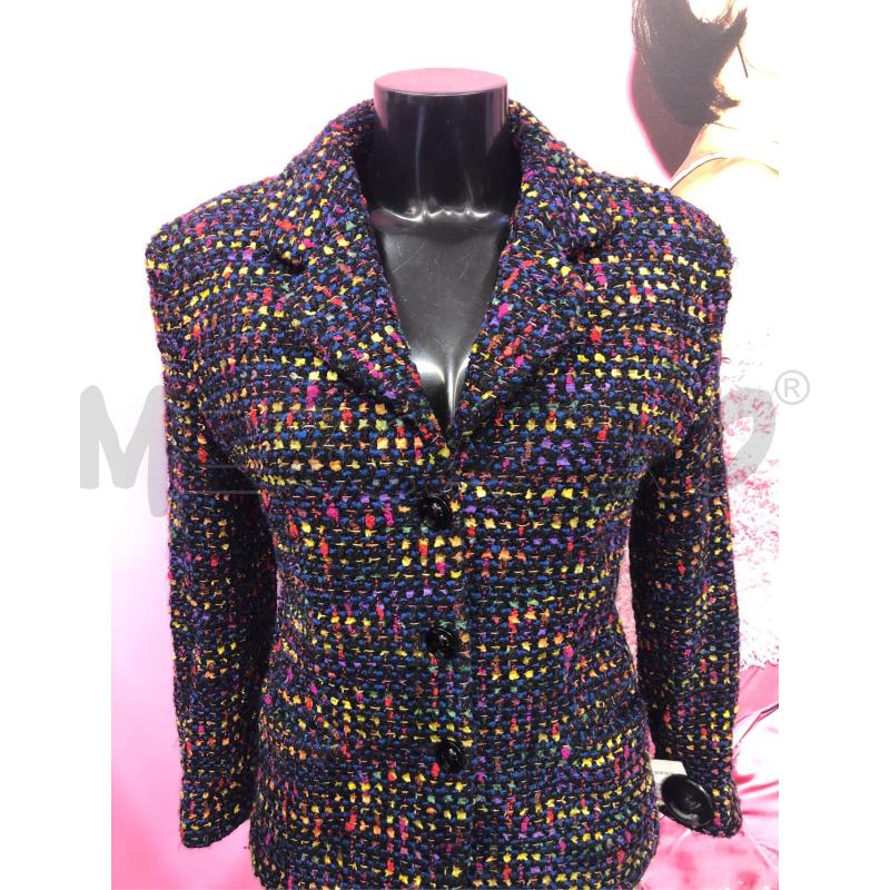 BLAZER DONNA BYBLOS BLU MULTICOLOR INTRECCIO  | Mercatino dell'Usato Roma somalia 2