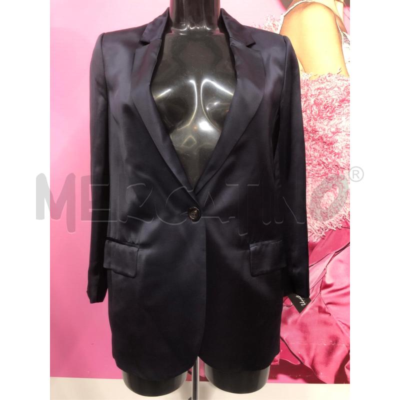 BLAZER DONNA PESERICO BLU LUCIDO  | Mercatino dell'Usato Roma somalia 1