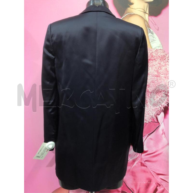 BLAZER DONNA PESERICO BLU LUCIDO  | Mercatino dell'Usato Roma somalia 2