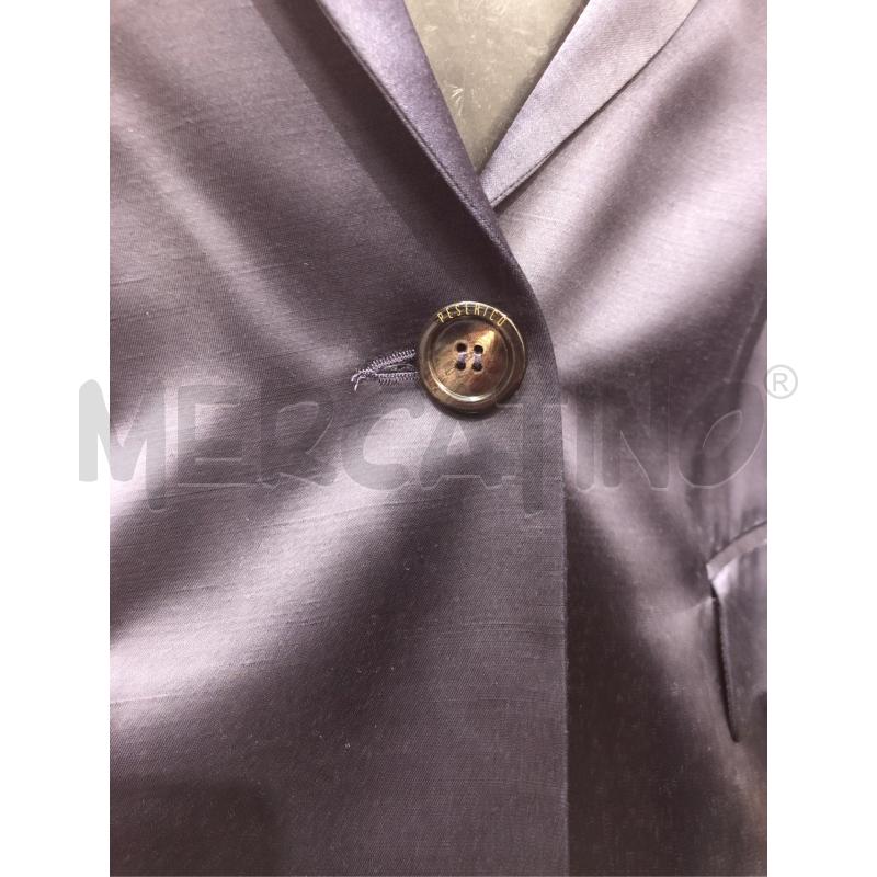 BLAZER DONNA PESERICO BLU LUCIDO  | Mercatino dell'Usato Roma somalia 3