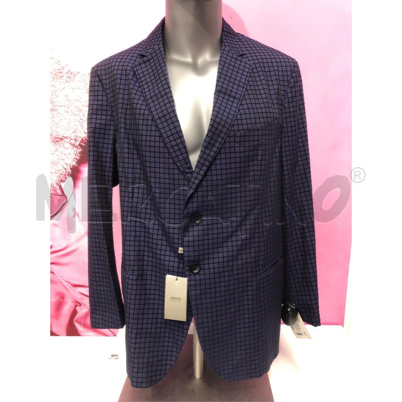 BLAZER UOMO ARMANI COLLEZIONI BLU GRIGLIA NEW  | Mercatino dell'Usato Roma somalia 1