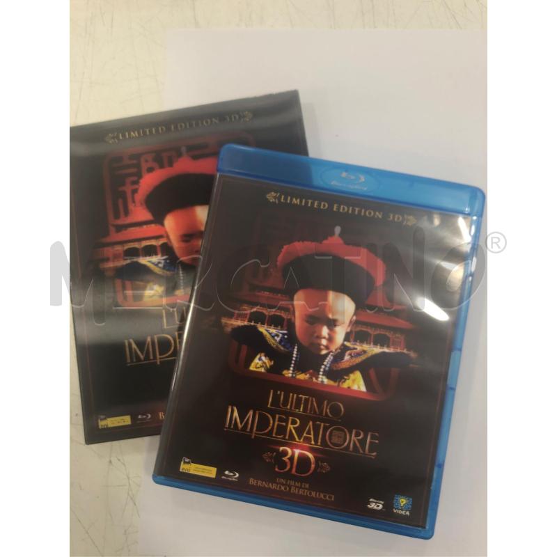 BLU RAY 3D L'ULTIMO IMPERATORE COPERTINA LENTICOLARE | Mercatino dell'Usato Roma somalia 3