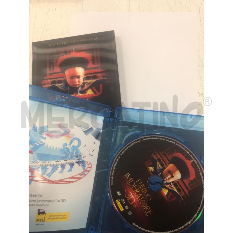 BLU RAY 3D L'ULTIMO IMPERATORE COPERTINA LENTICOLARE | Mercatino dell'Usato Roma somalia 4