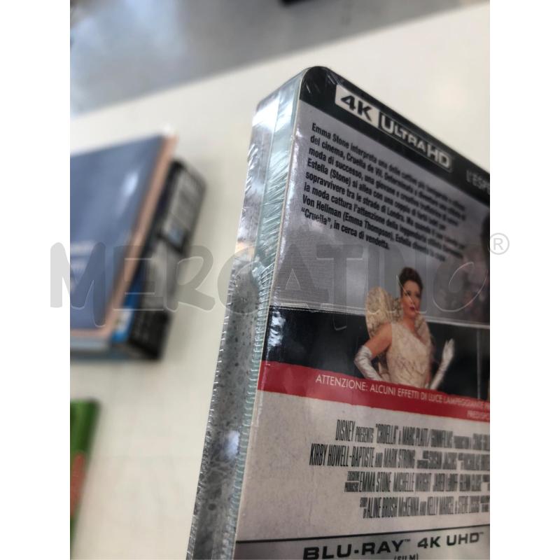 BLU RAY 4K CRUDELIA STEELBOOK SIGILLATO | Mercatino dell'Usato Roma somalia 3