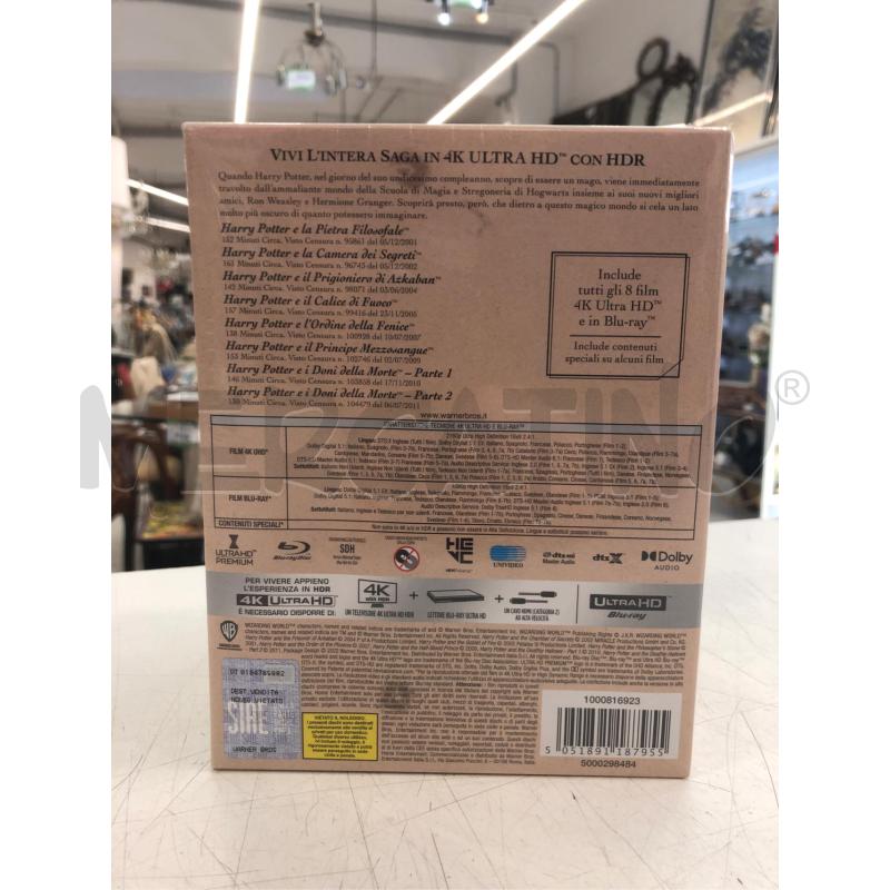 BLU RAY 4K HARRY POTTER COLLECTION SIGILLATO | Mercatino dell'Usato Roma somalia 3