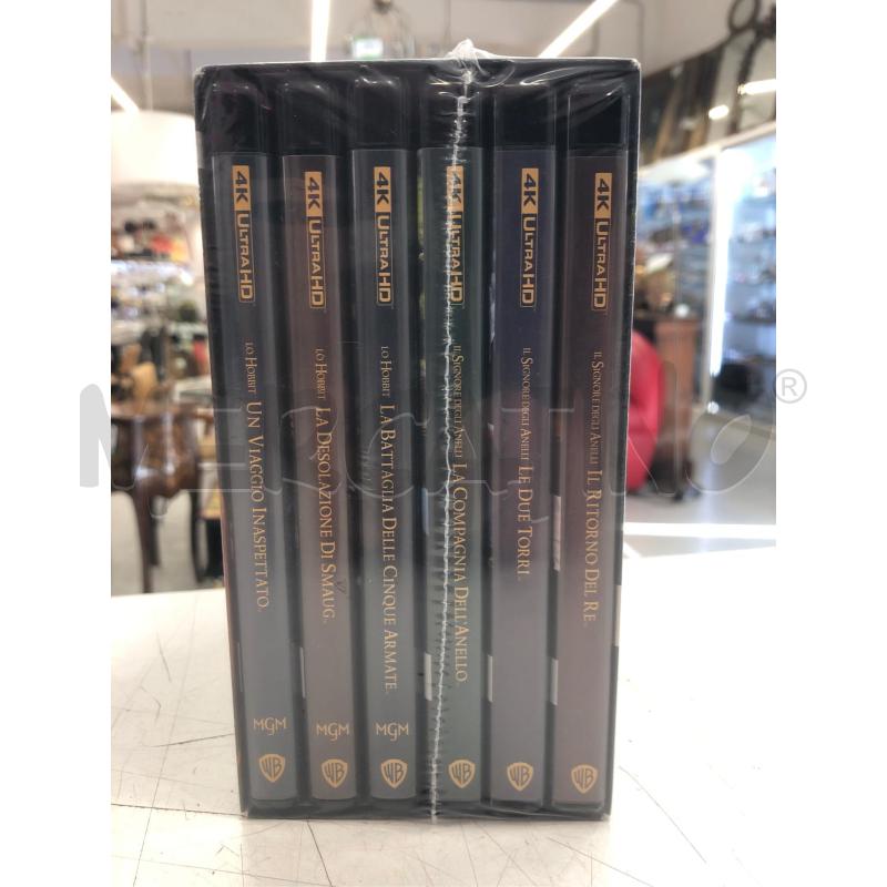 BLU RAY 4K SIGNORE DEGLI ANELLI MIDDLE EARTH SIGILLATO | Mercatino dell'Usato Roma somalia 2