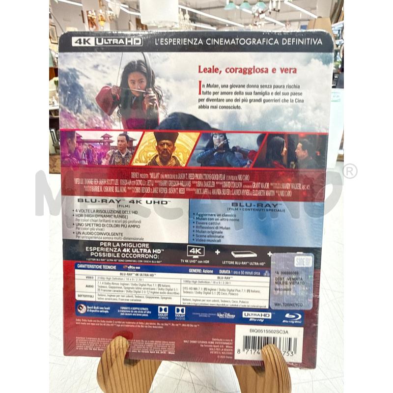BLU RAY 4K STEELBOOK MULAN SIGILLATO | Mercatino dell'Usato Roma somalia 2