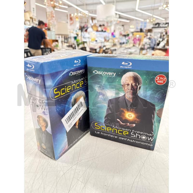 BLU RAY BOX MORGAN FREEMAN SCIENCE SHOW | Mercatino dell'Usato Roma somalia 1