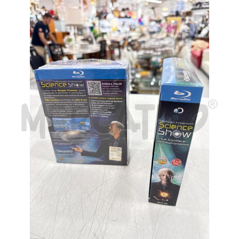 BLU RAY BOX MORGAN FREEMAN SCIENCE SHOW | Mercatino dell'Usato Roma somalia 2