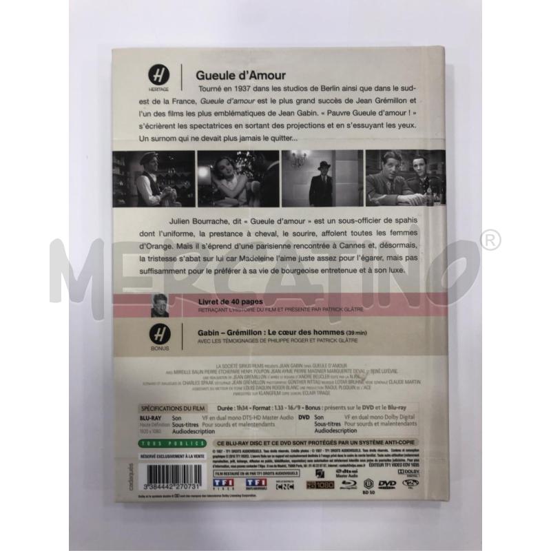 BLU RAY+DVD GUEULE D'AMOUR LINGUA ORIGINALE | Mercatino dell'Usato Roma somalia 2