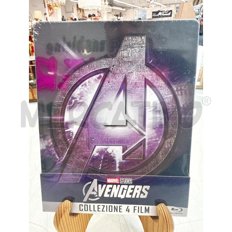 BLU RAY STEELBOOK AVENGERS SAGA 4 FILM | Mercatino dell'Usato Roma somalia 1
