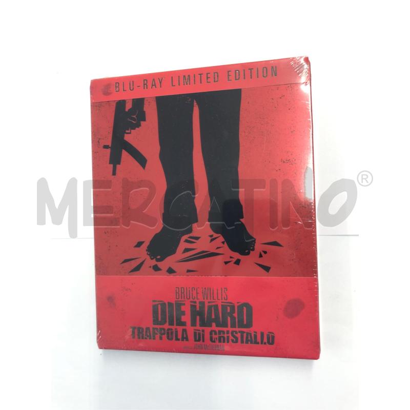 BLU RAY STEELBOOK DIE HARD TRAPPOLA DI CRISTALLO  | Mercatino dell'Usato Roma somalia 1