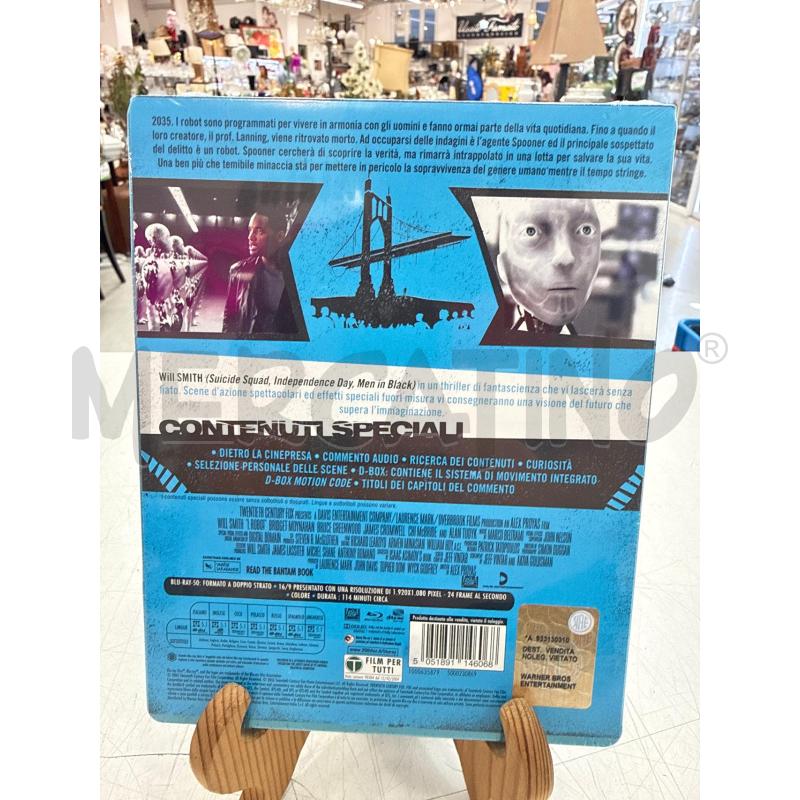 BLU RAY STEELBOOK IO ROBOT SIGILLATO | Mercatino dell'Usato Roma somalia 2