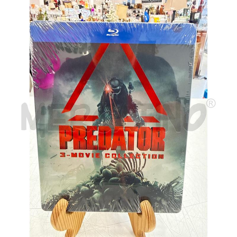BLU RAY STEELBOOK PREDATOR 3FILM COLLECTION | Mercatino dell'Usato Roma somalia 1