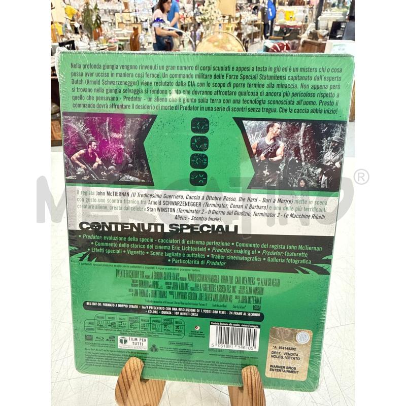 BLU RAY STEELBOOK PREDATOR SIGILLATO | Mercatino dell'Usato Roma somalia 2