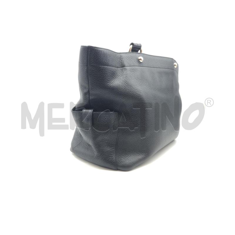 BORSA DONNA BALLY NERA TOTE PELLE MARTELLATA | Mercatino dell'Usato Roma somalia 2