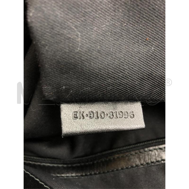 BORSA DONNA BULGARI MARRONE SCRITTE | Mercatino dell'Usato Roma somalia 5
