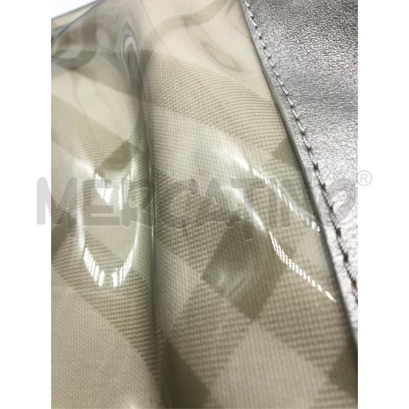BORSA DONNA BURBERRY BEIGE QUADRO VERNICE  | Mercatino dell'Usato Roma somalia 3