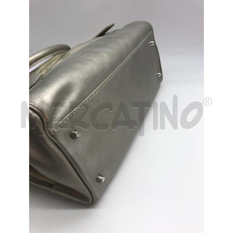 BORSA DONNA BURBERRY BEIGE QUADRO VERNICE  | Mercatino dell'Usato Roma somalia 4