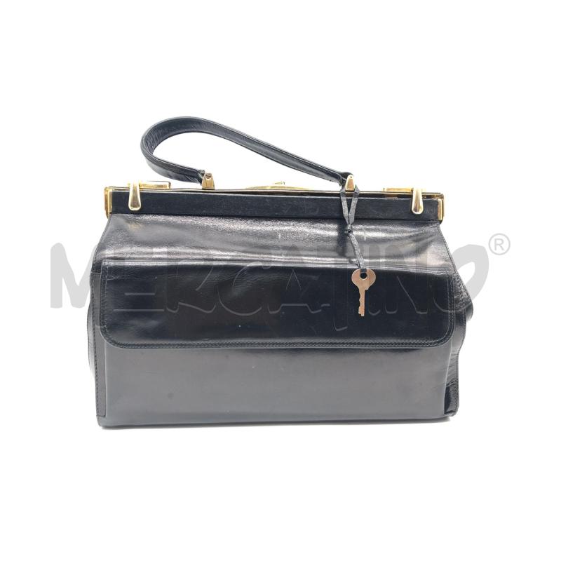 BORSA DONNA CHANTECLAIRE NERA DETT DORATI | Mercatino dell'Usato Roma somalia 1