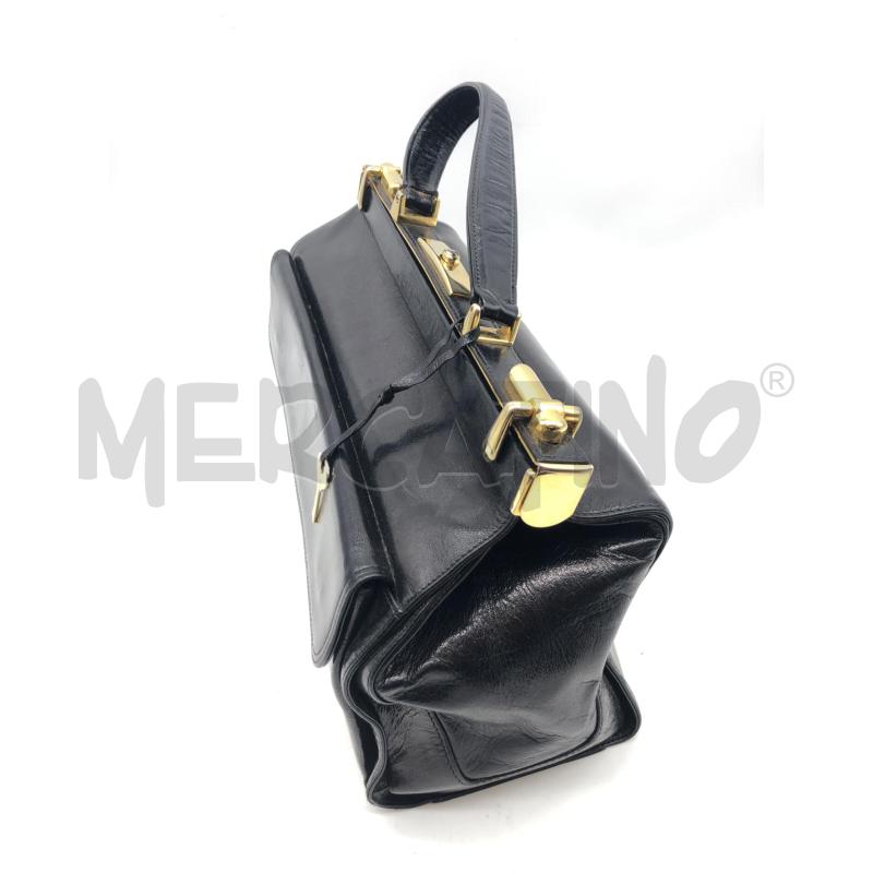 BORSA DONNA CHANTECLAIRE NERA DETT DORATI | Mercatino dell'Usato Roma somalia 3
